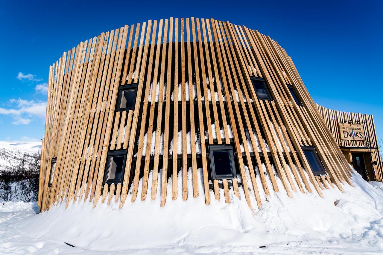 Villa Enoks i Láddjujávri Nikkaluokta Exterior foto